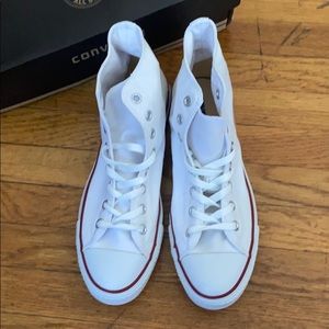 White Converse Chuck Taylor All Star High Top
